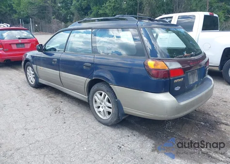 2002 Subaru Outback from USA, damaged, VIN 4S3BH665527656941